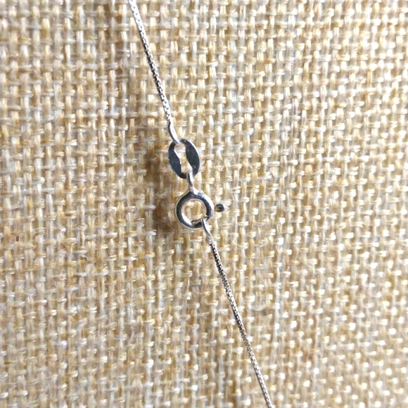 JADEITE  STERLING MARCASITE TEARDROP NECKLACE VINTAGE - Picture 6 of 8